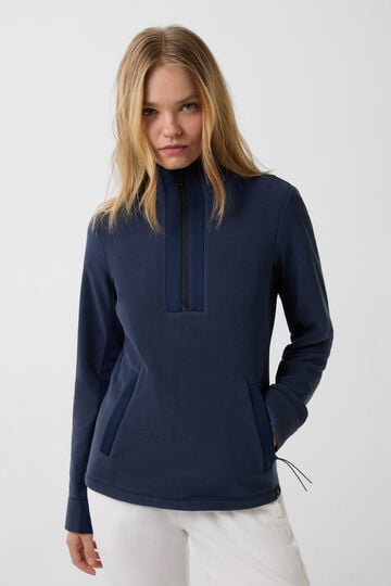 Fleece-Pullover Lilian Dunkelblau Fleece-Pullover Lilian Dunkelblau