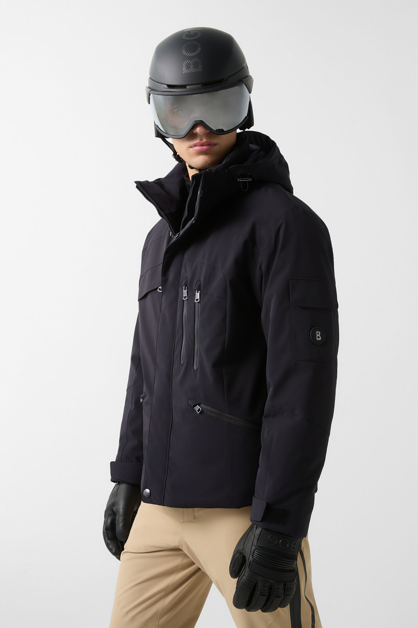 Danjo down ski jacket Black