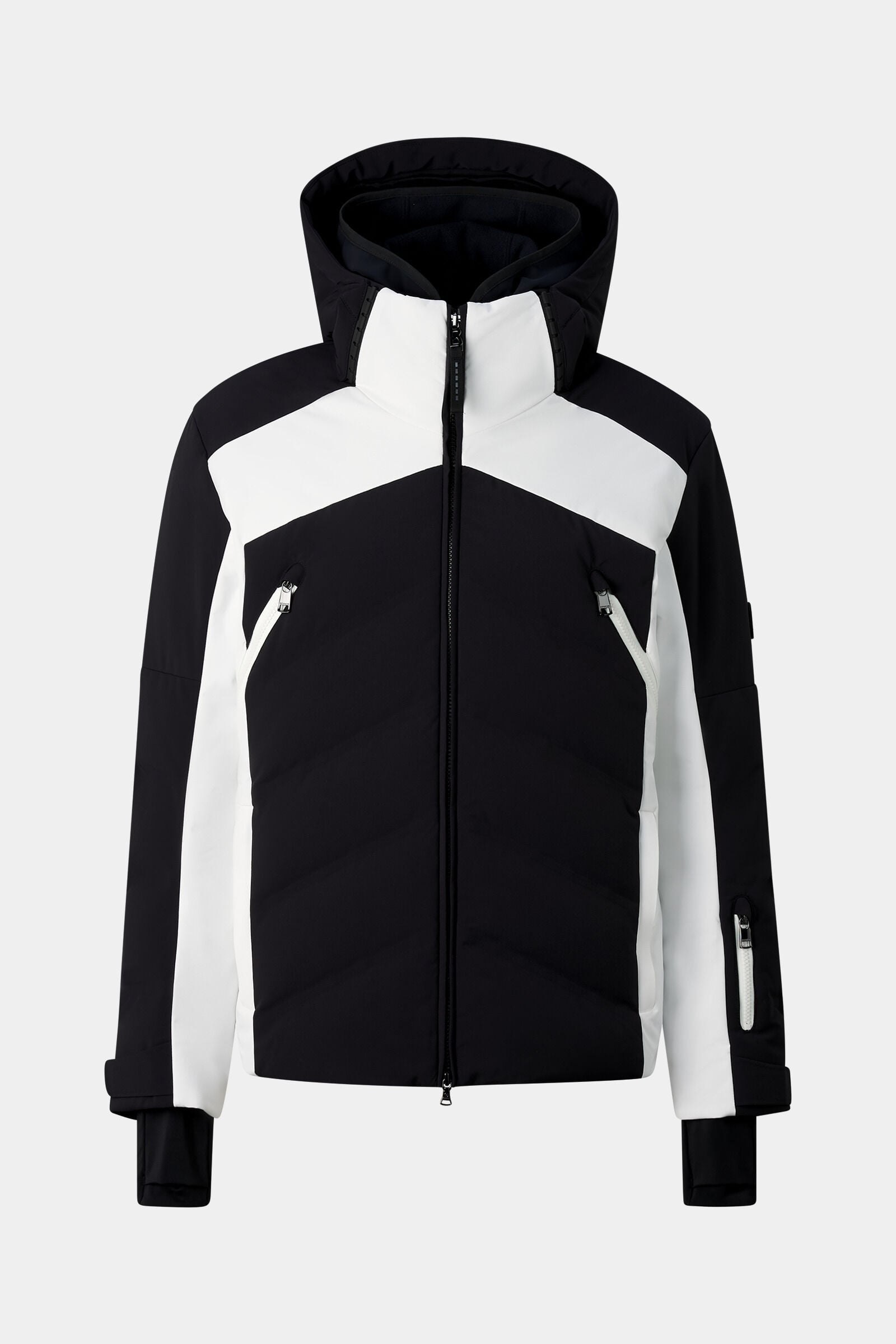 Jervie ski jacket Black and white
