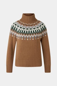 Norwegian jumper Ingrid Hazel/grey/off-white Norwegian jumper Ingrid Hazel/grey/off-white