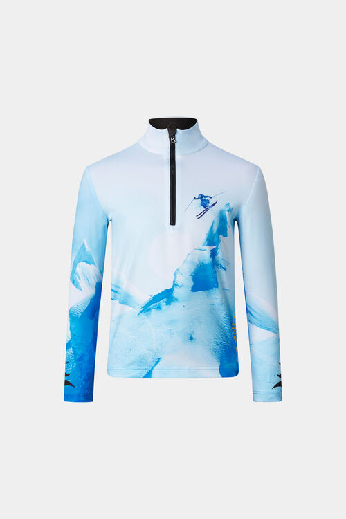 Kids' First Layer Chris Cyan/White