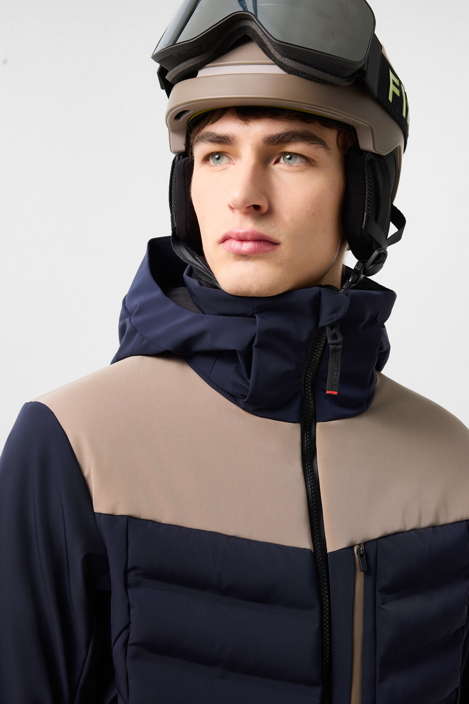 Radek Ski Jacket Navy/Taupe
