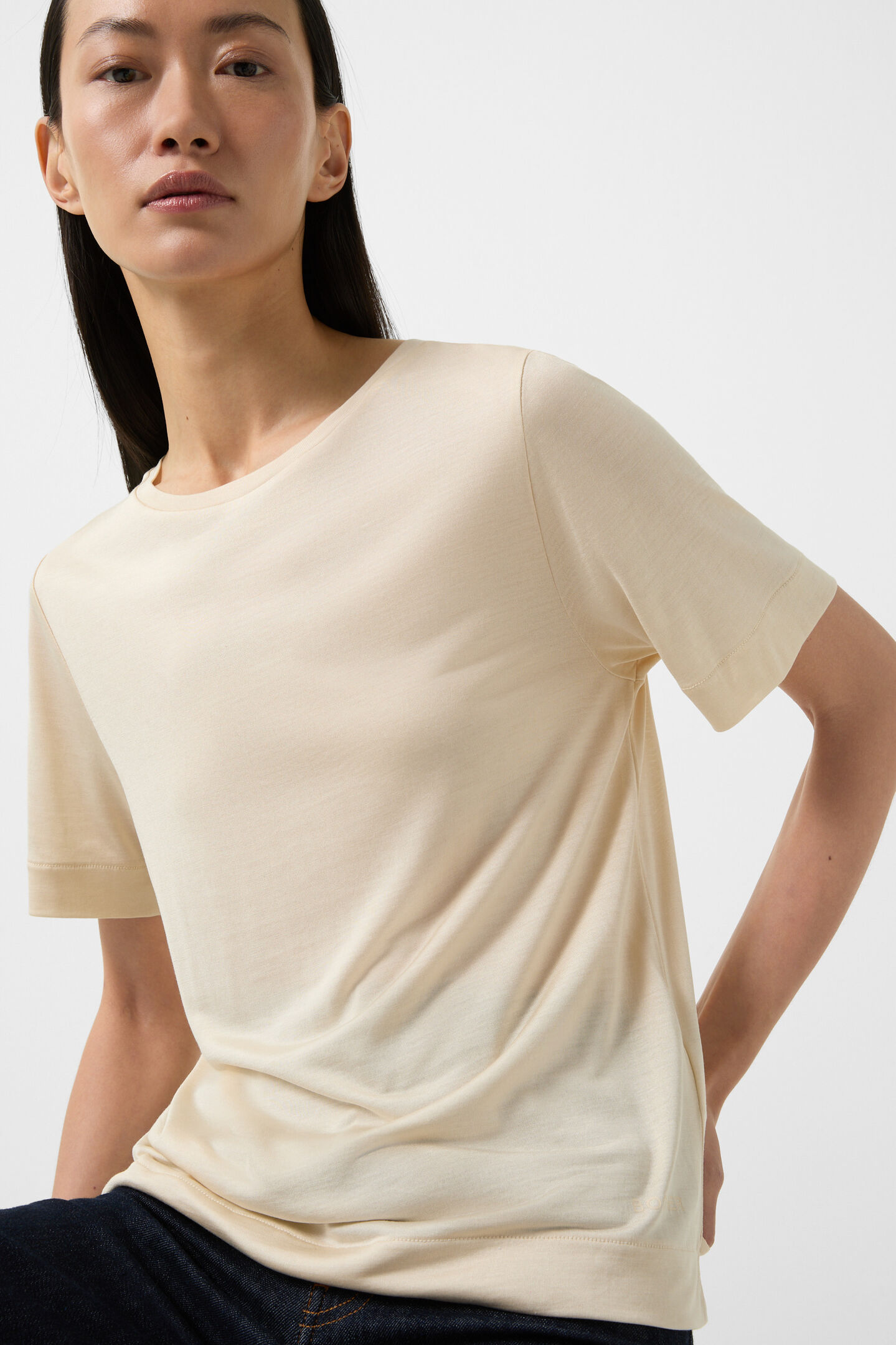 Silk shirt Sienna Cream