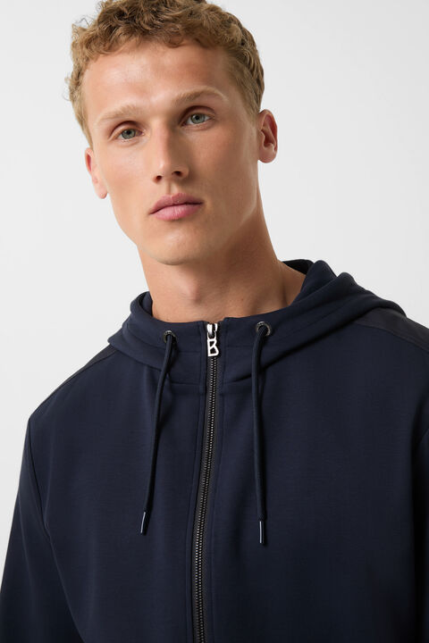 Steven jersey jacket Navy blue Steven jersey jacket Navy blue