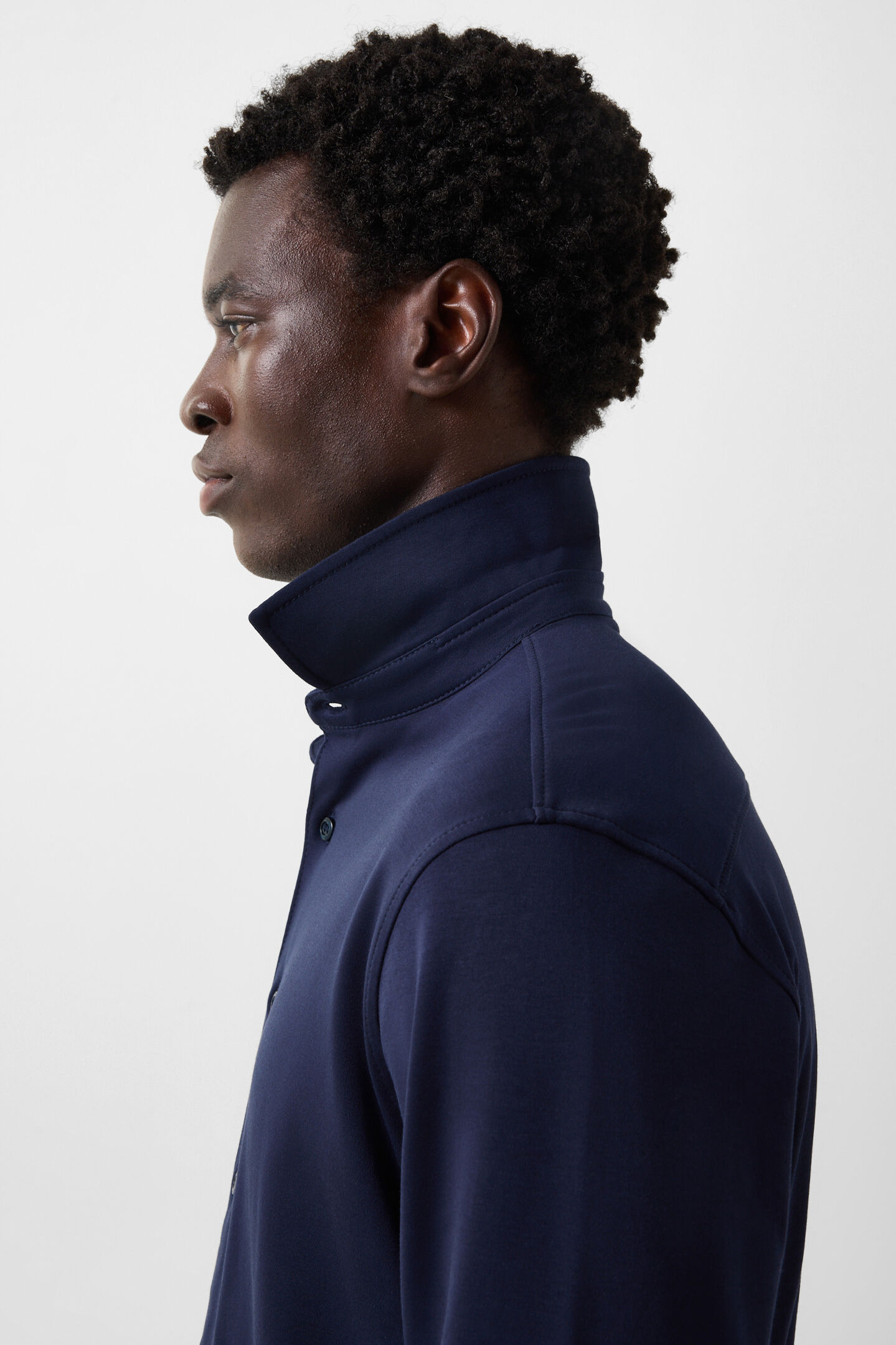 Franz cotton shirt Navy