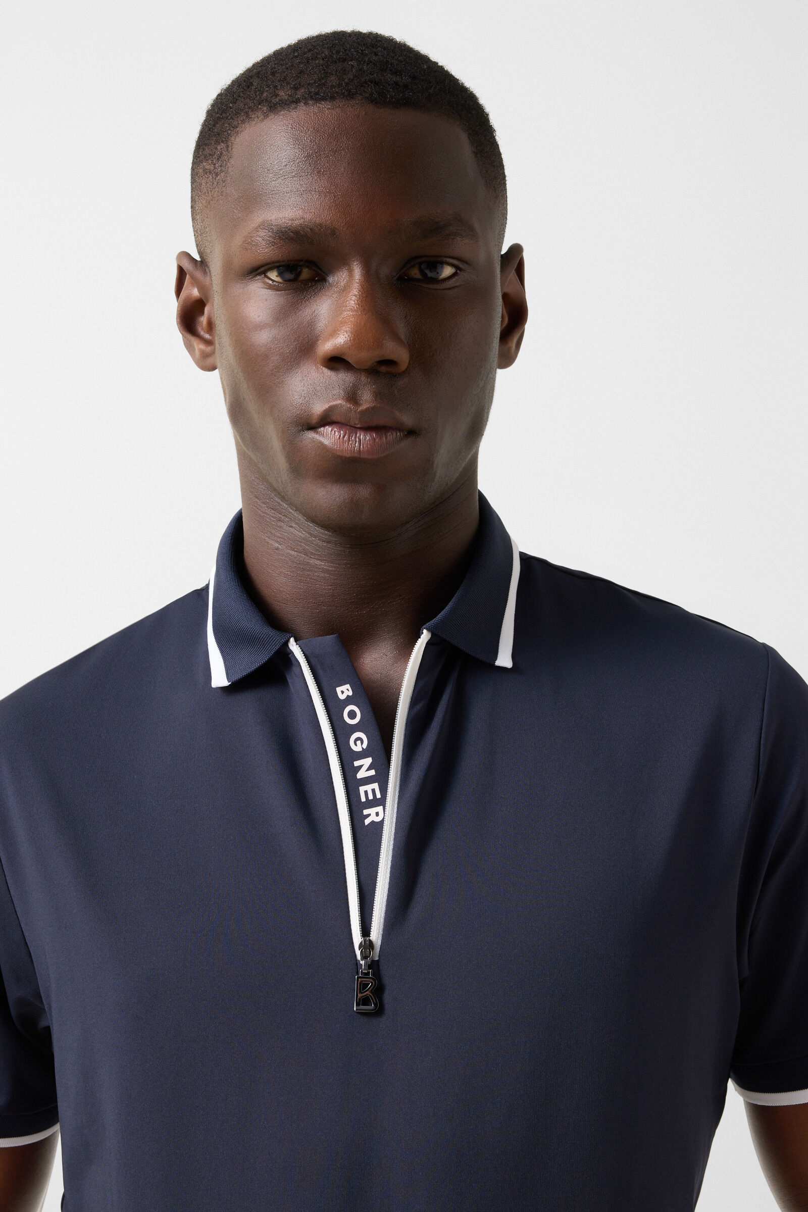 Cody functional short-sleeved top Navy blue