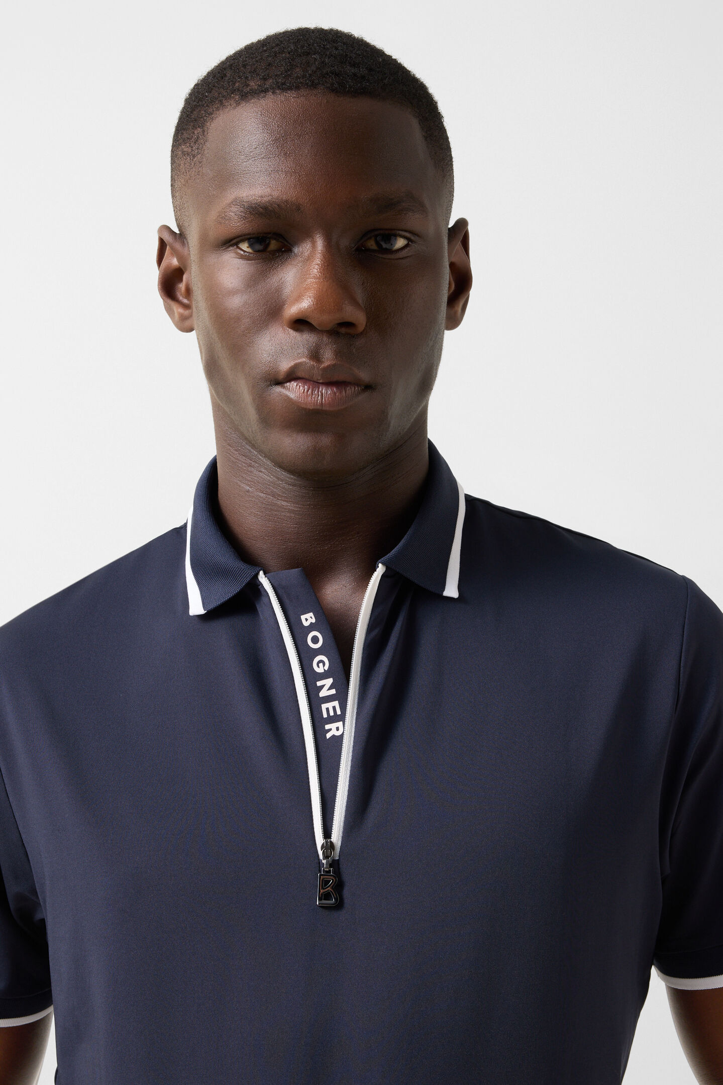 Cody functional short-sleeved top Navy blue