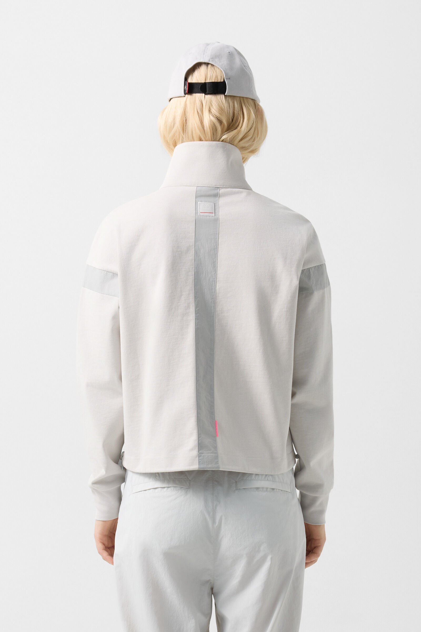 Norina jersey jacket Light grey