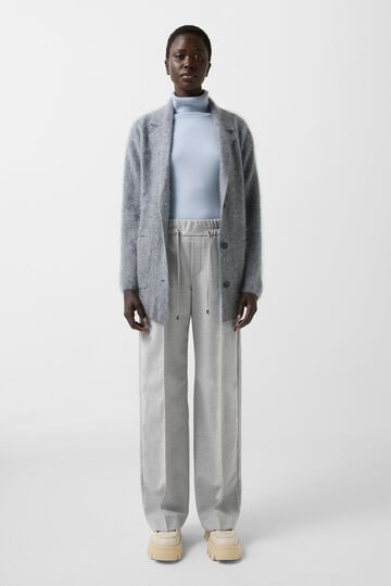 Pantalon en flanelle Ella Gris clair Pantalon en flanelle Ella Gris clair