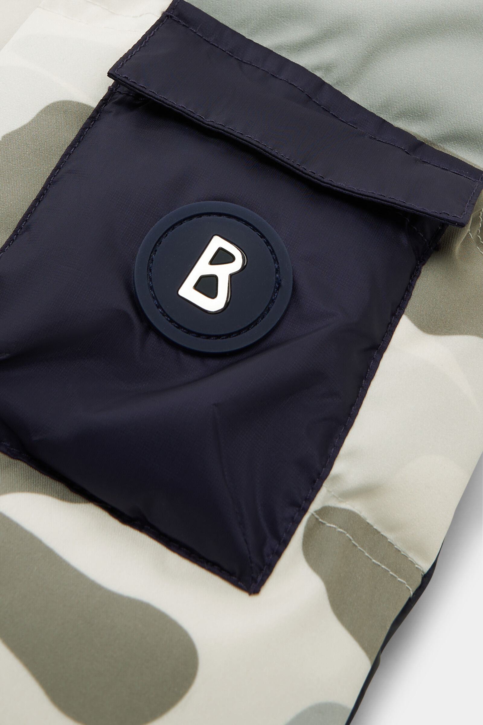 Kids ski jacket Pablo Sand/Khaki/Navy