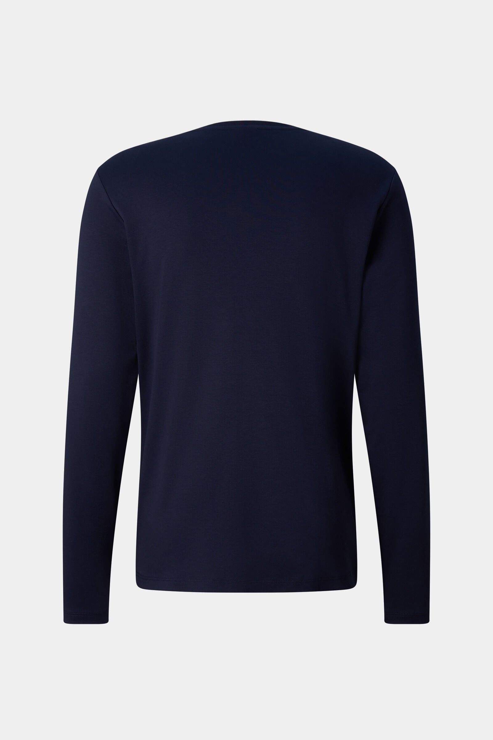 Baumwoll-Longsleeve Arvid Navy