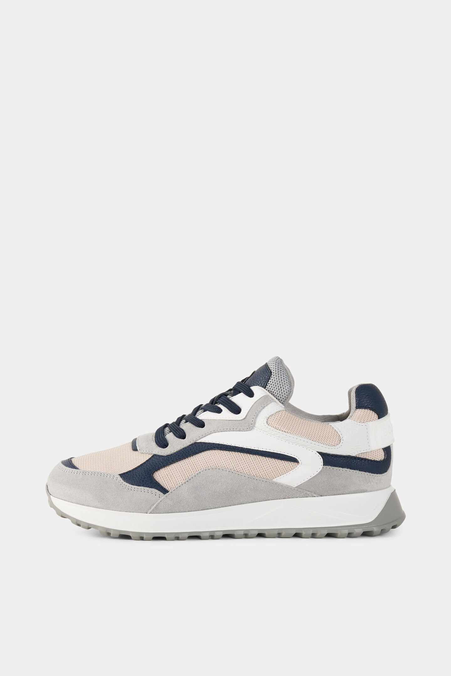 Sneaker Michigan Grau/Navy-Blau/Rosa