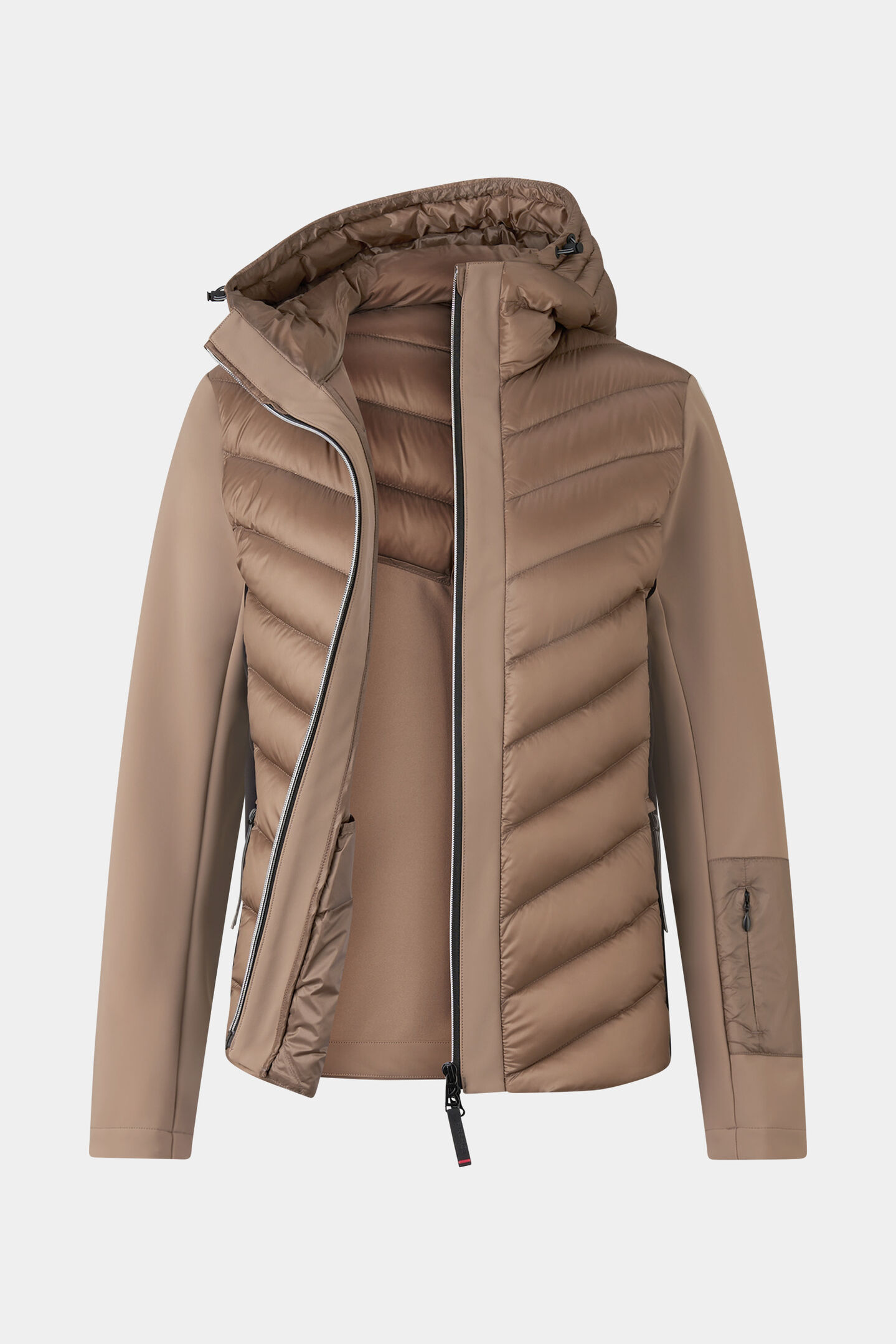 Hybrid-Jacke Joana Karamell