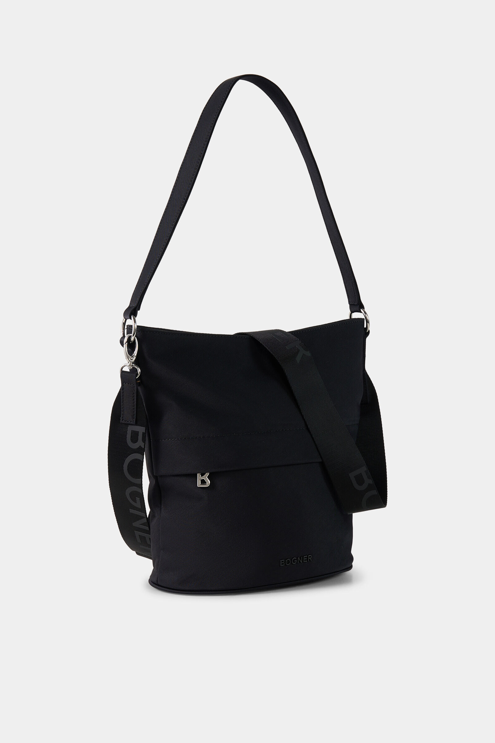 Hobo-Bag Maxon Heather Schwarz