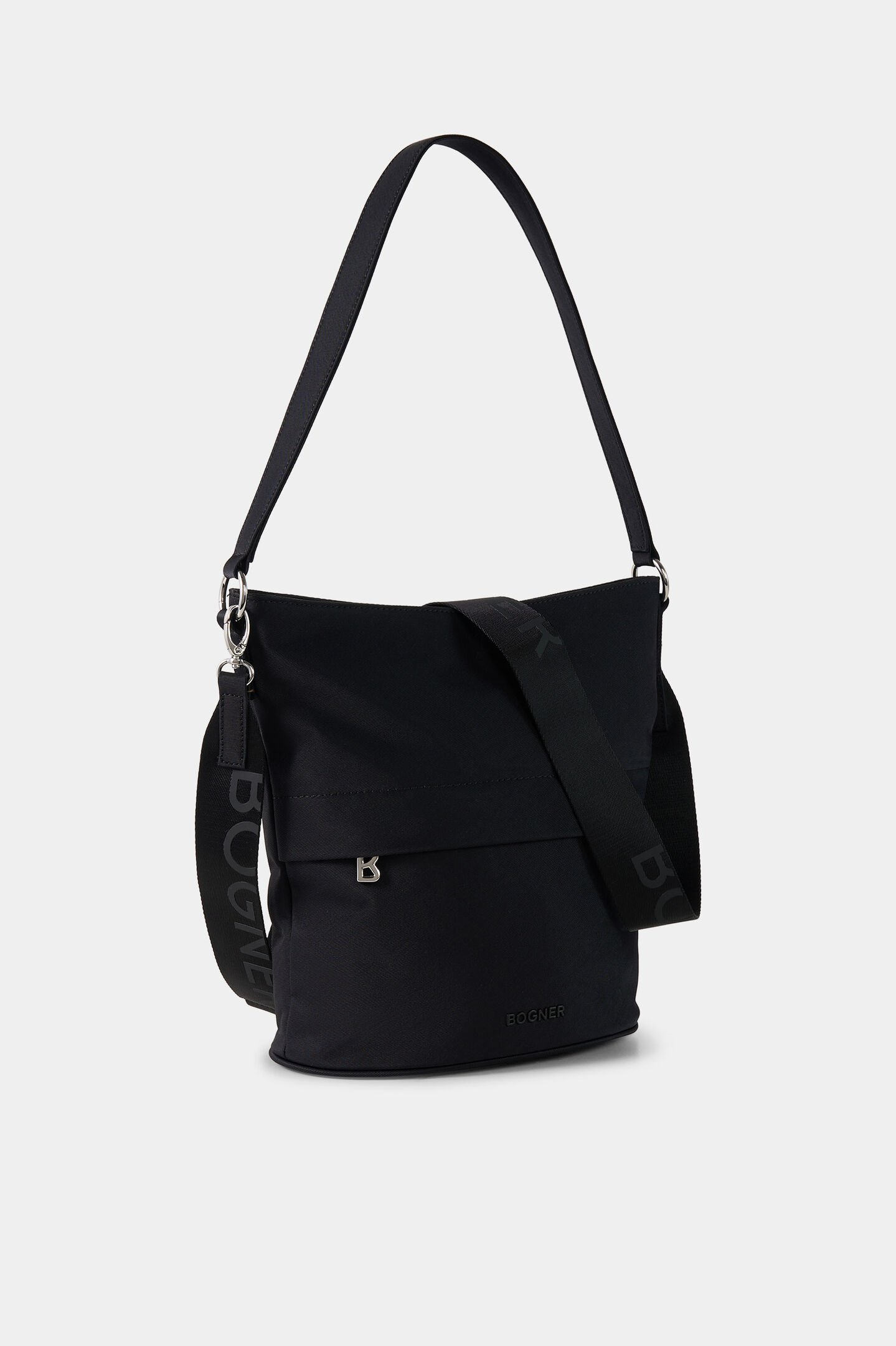 Hobo-Bag Maxon Heather Schwarz