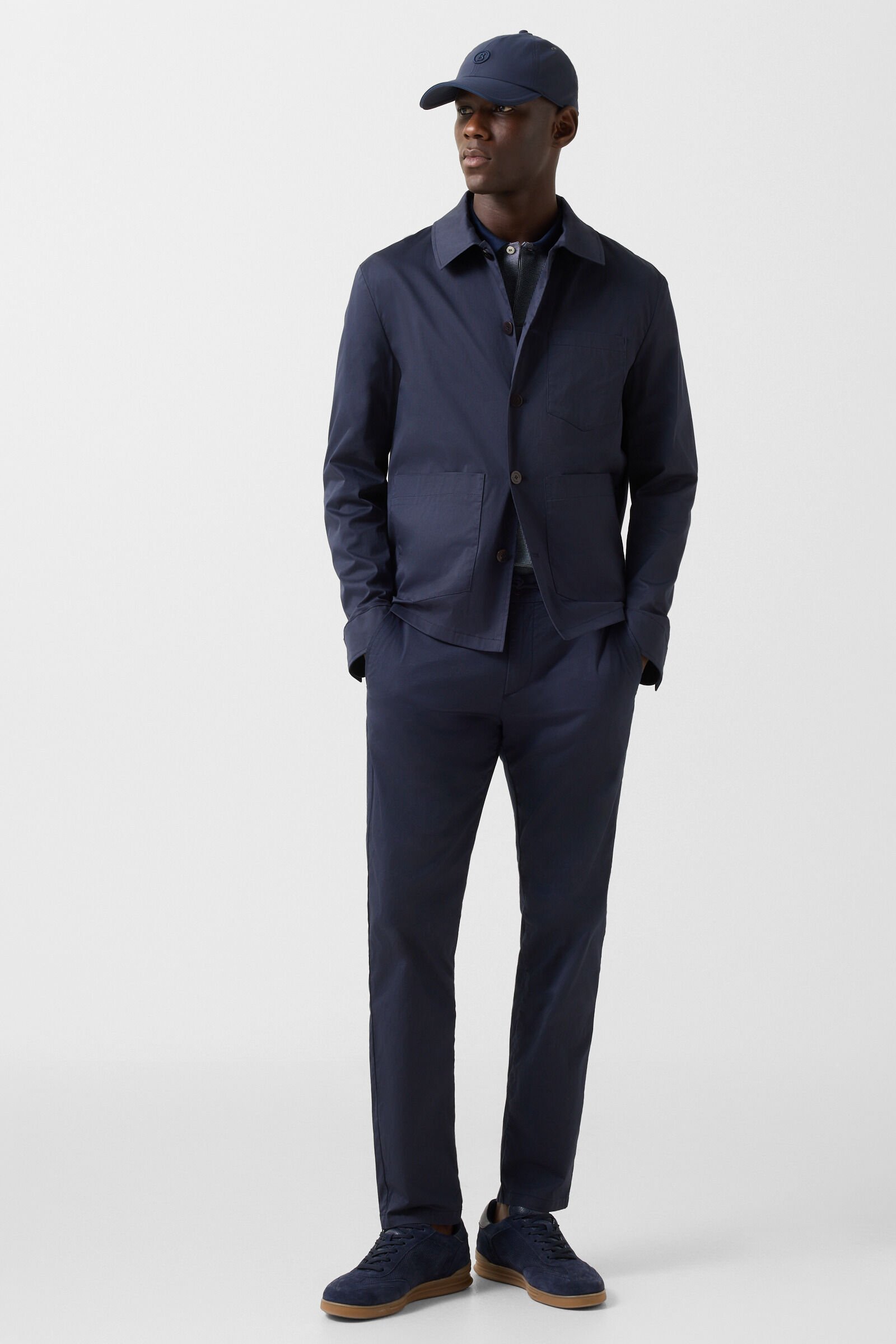 Overshirt Mirco Navy blue