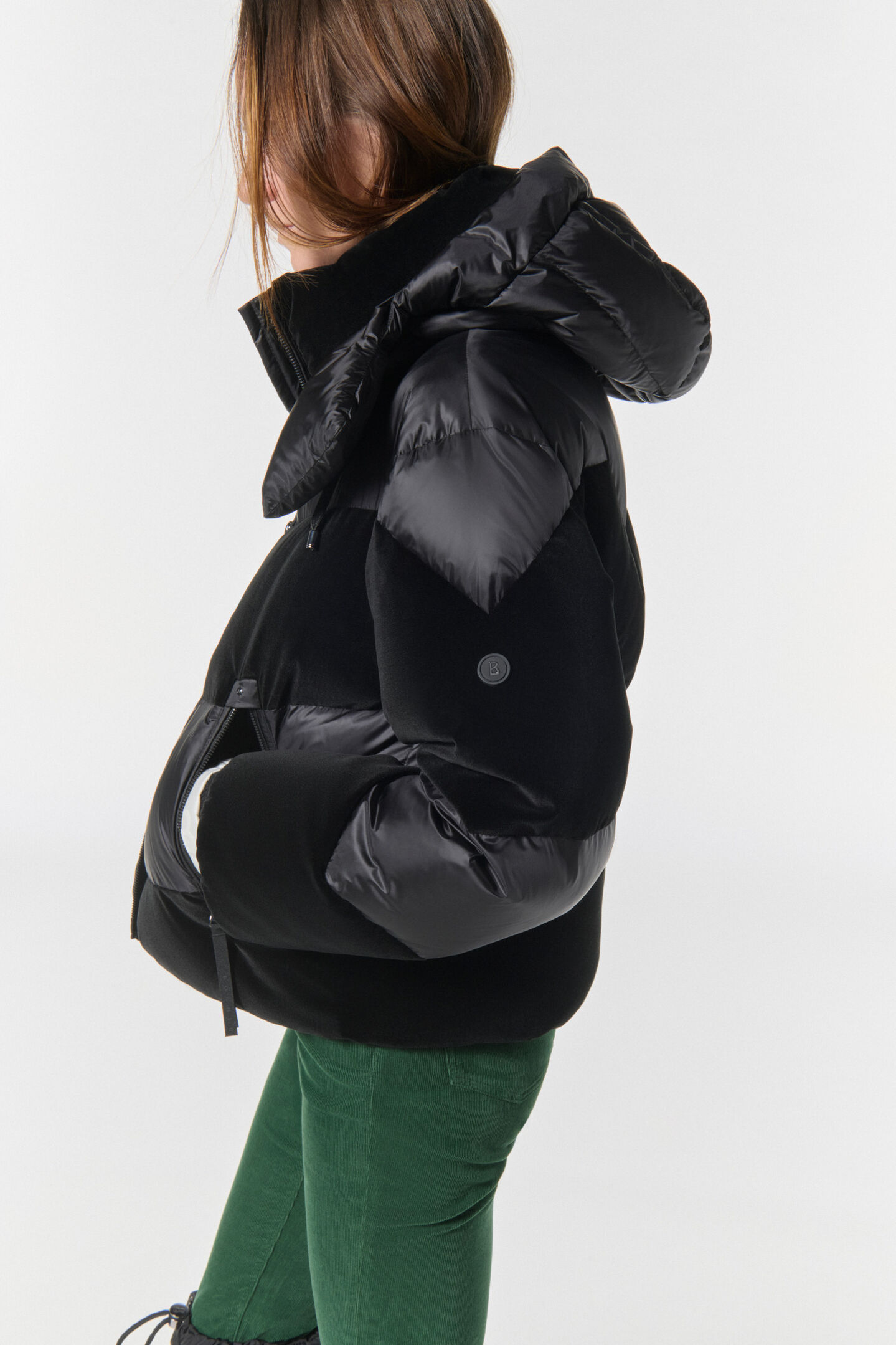 Cathy down jacket Black