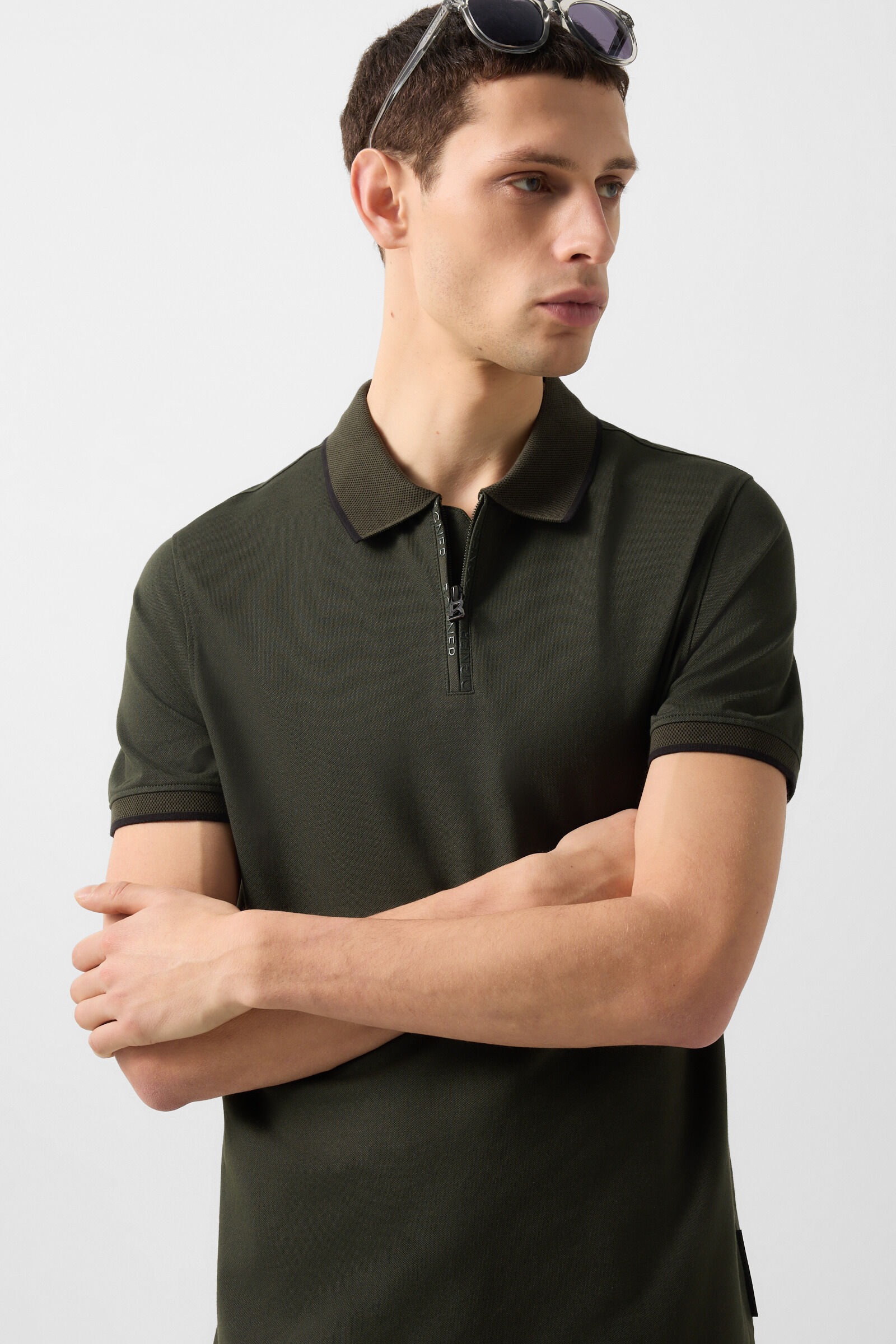 Polo Timo Vert olive