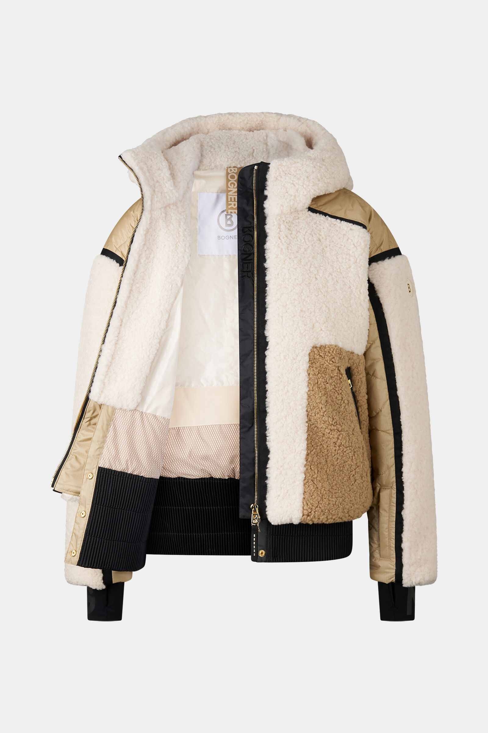 Kora ski jacket Off-white/beige