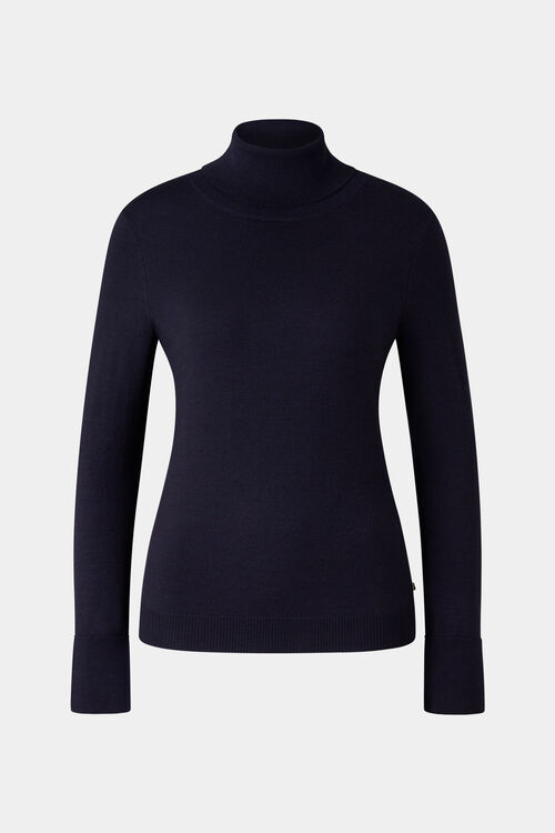 Rollkragenpullover Vinny Navy-Blau
