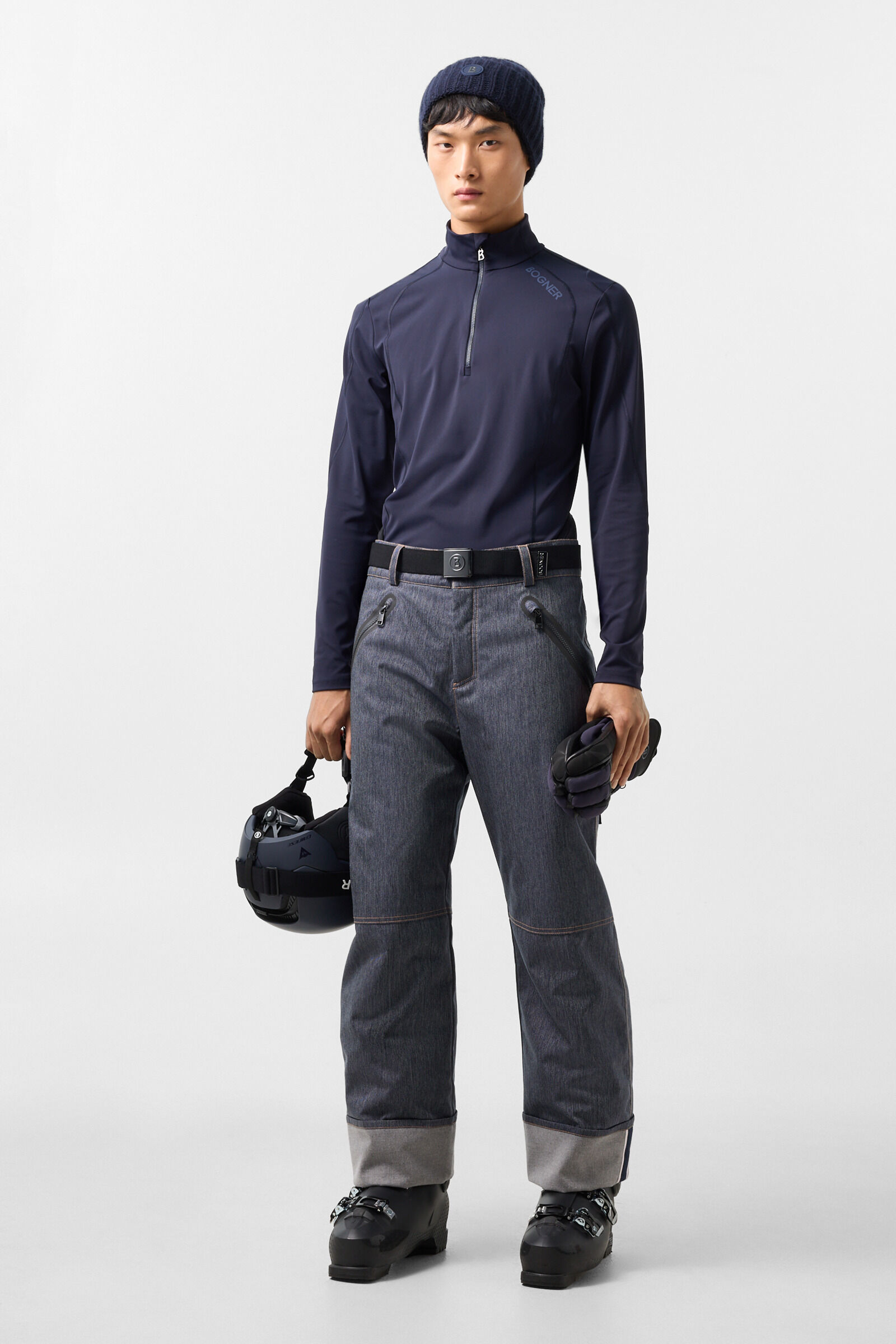 Jett denim ski trousers Denim Blue