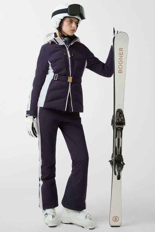 Illma ski trousers Navy blue/white