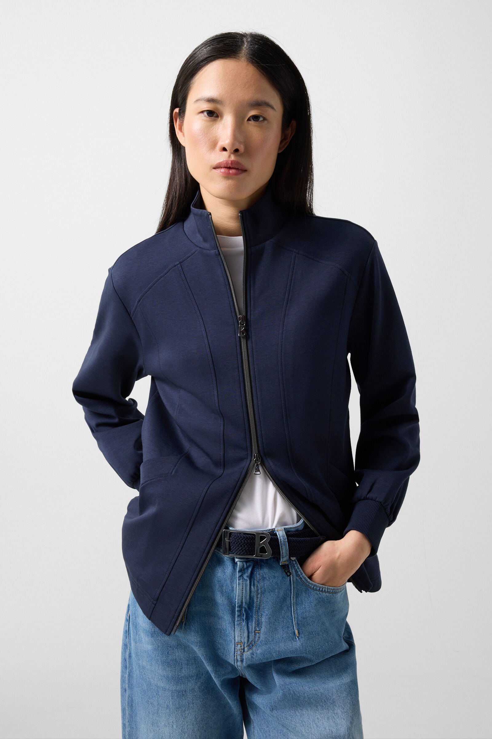Calice jersey jacket Navy blue