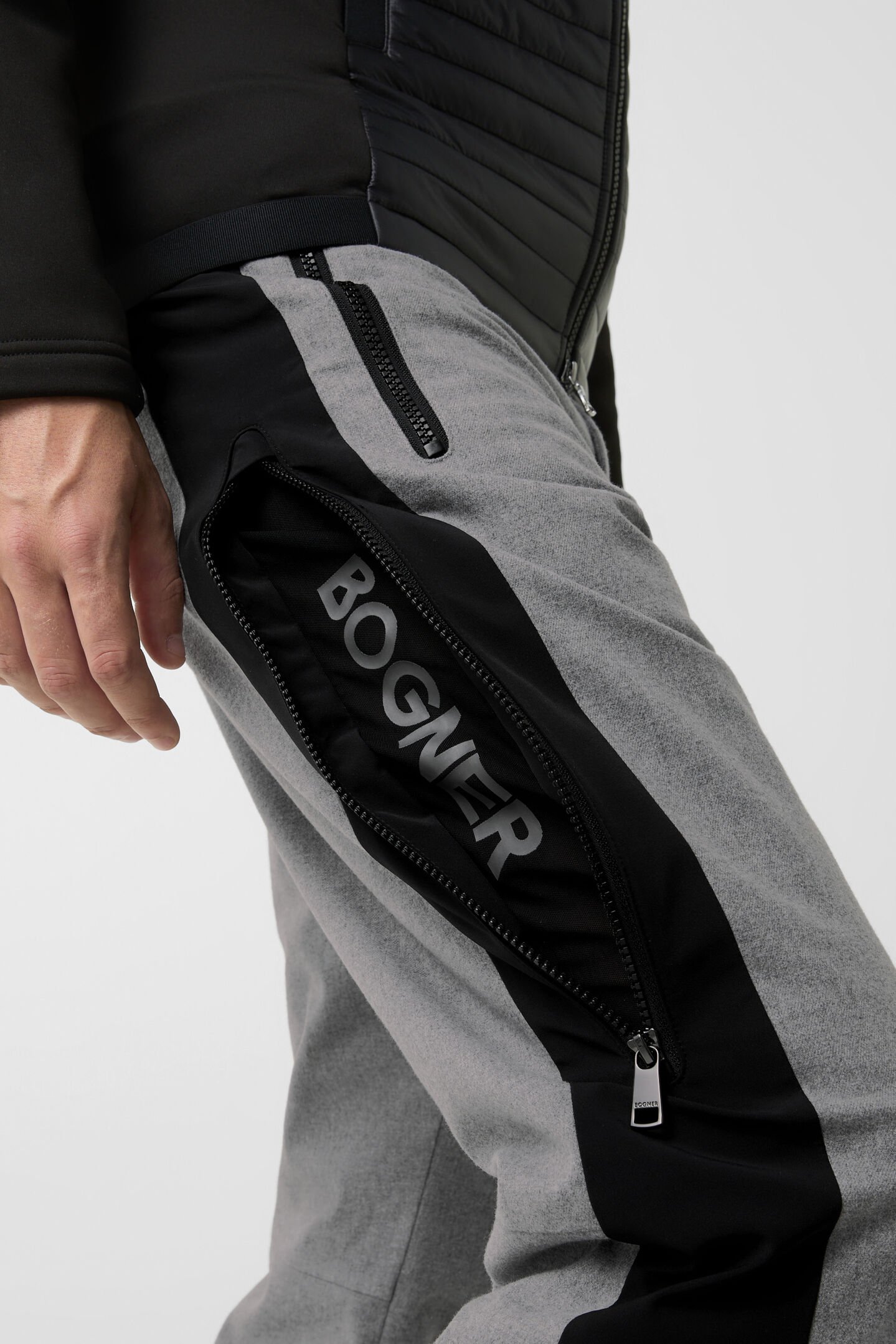 Wido ski trousers Grey/black