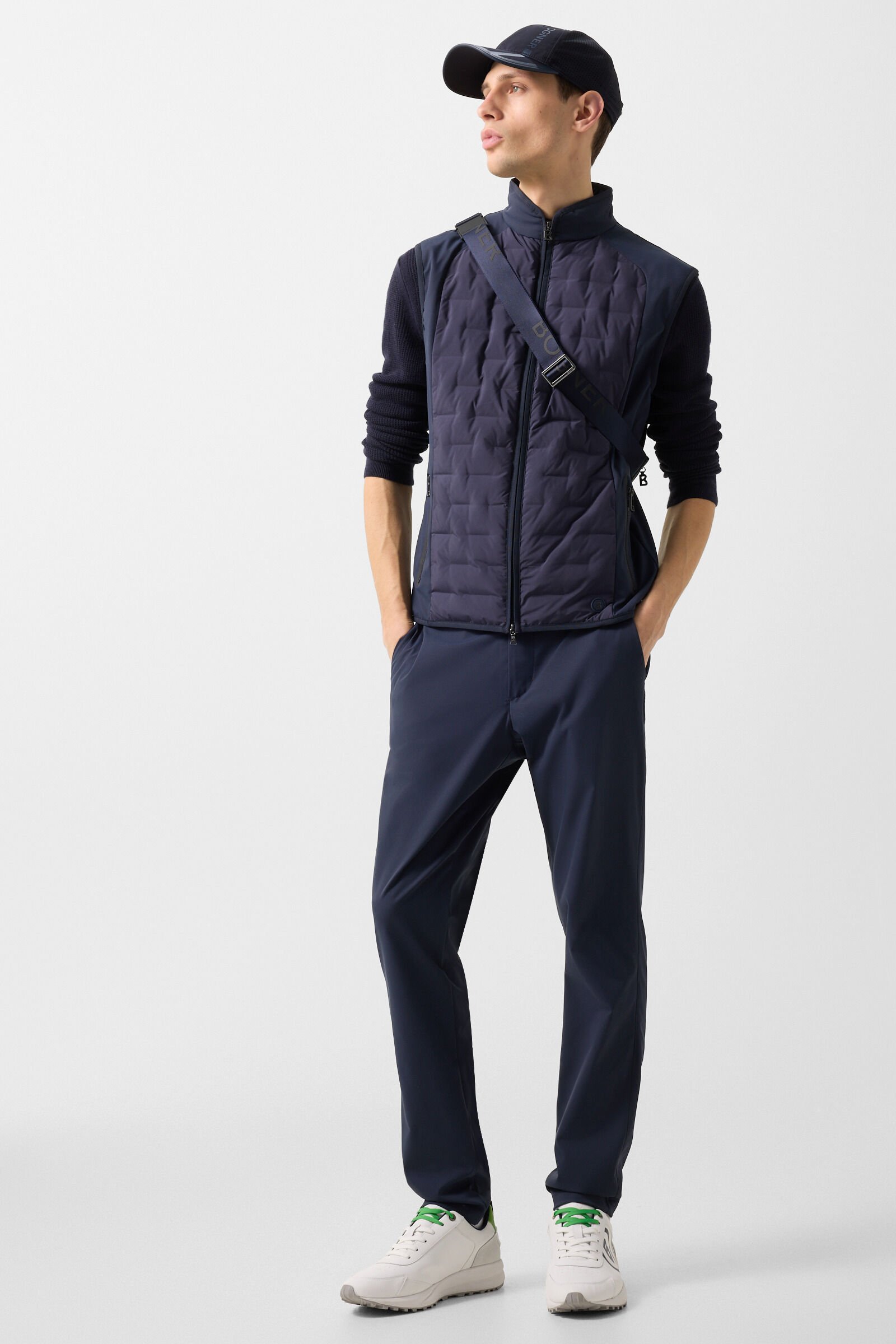 Dane hybrid waistcoat Navy blue