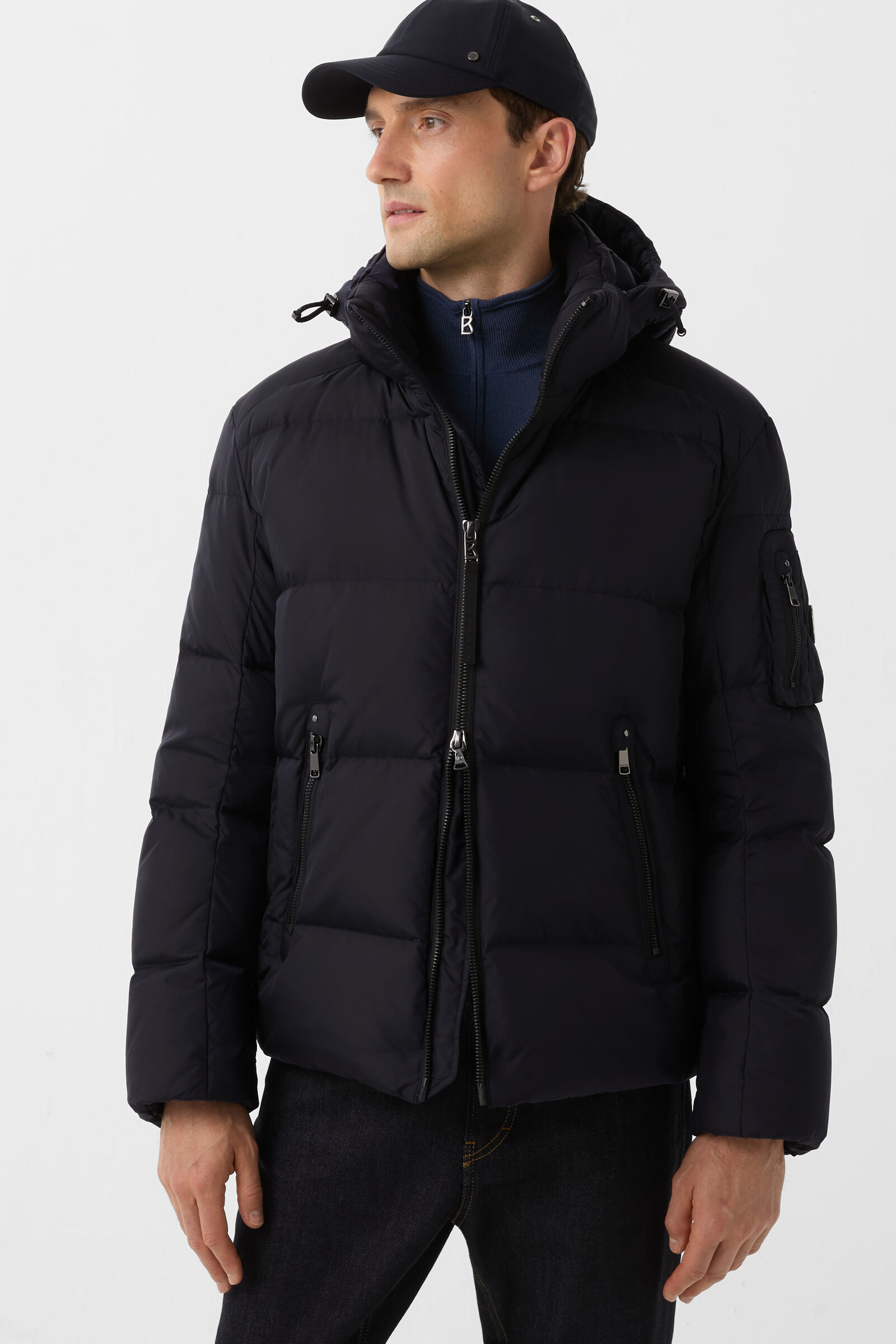 Jamy down jacket Navy blue