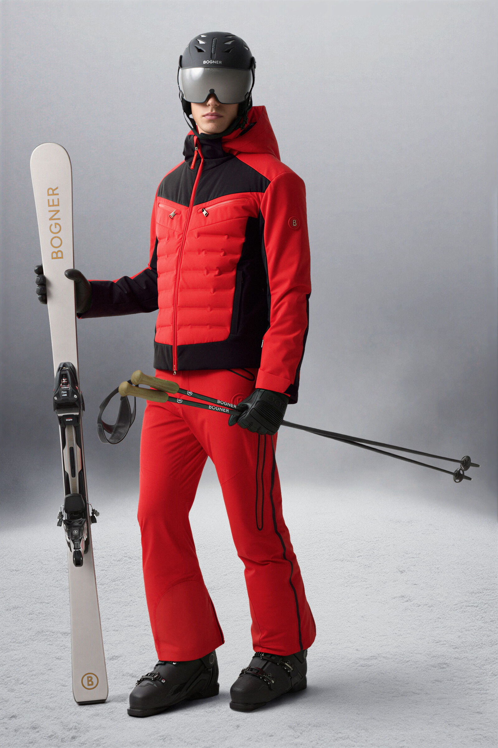 Ski Look Feliks Red/Black 