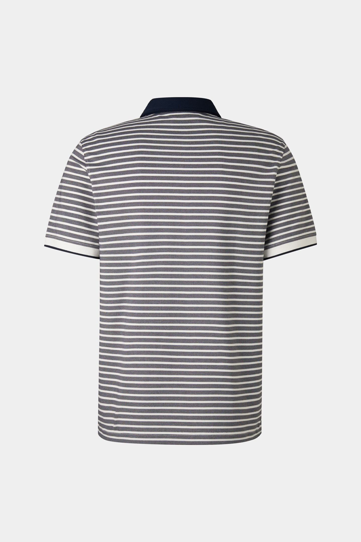 Polo-Shirt Timo Navy-Blau/Weiß