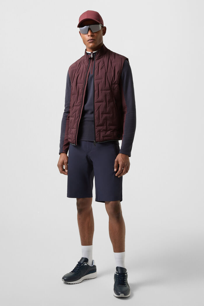 Gilet en duvet léger Sascha Bordeaux Gilet en duvet léger Sascha Bordeaux