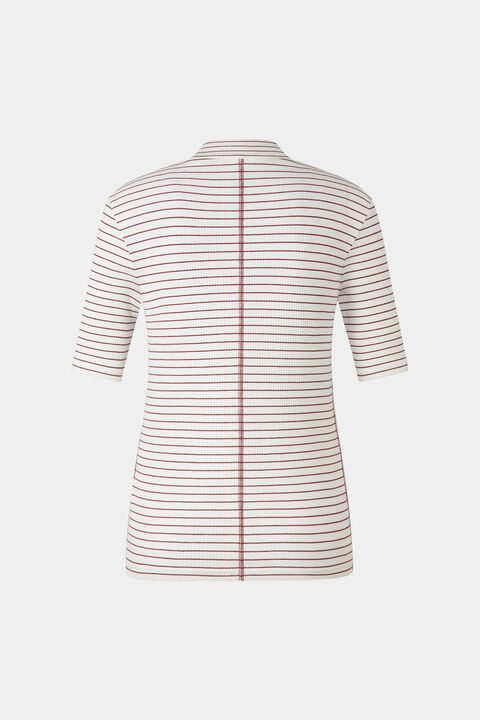 T-shirt Riva bordeaux/blanc cassé T-shirt Riva bordeaux/blanc cassé