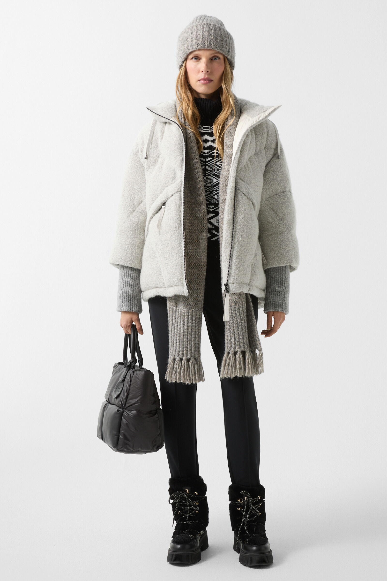Sheryl down jacket Light grey