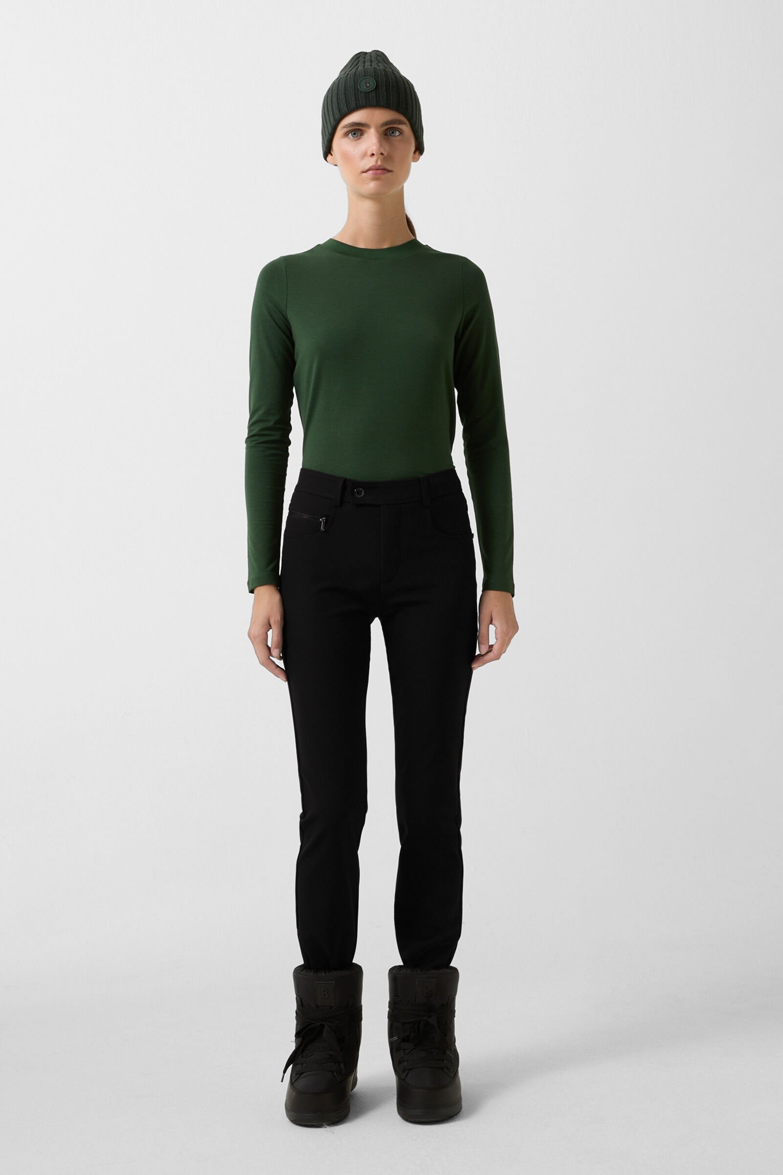 Pantalon stretch Lindy Noir