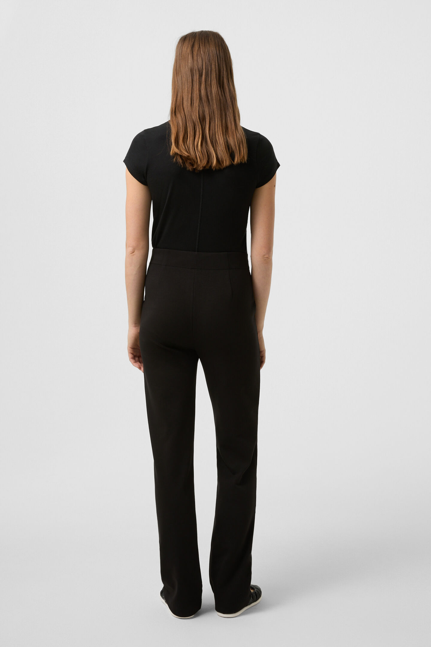 Jersey-Hose Bella Schwarz