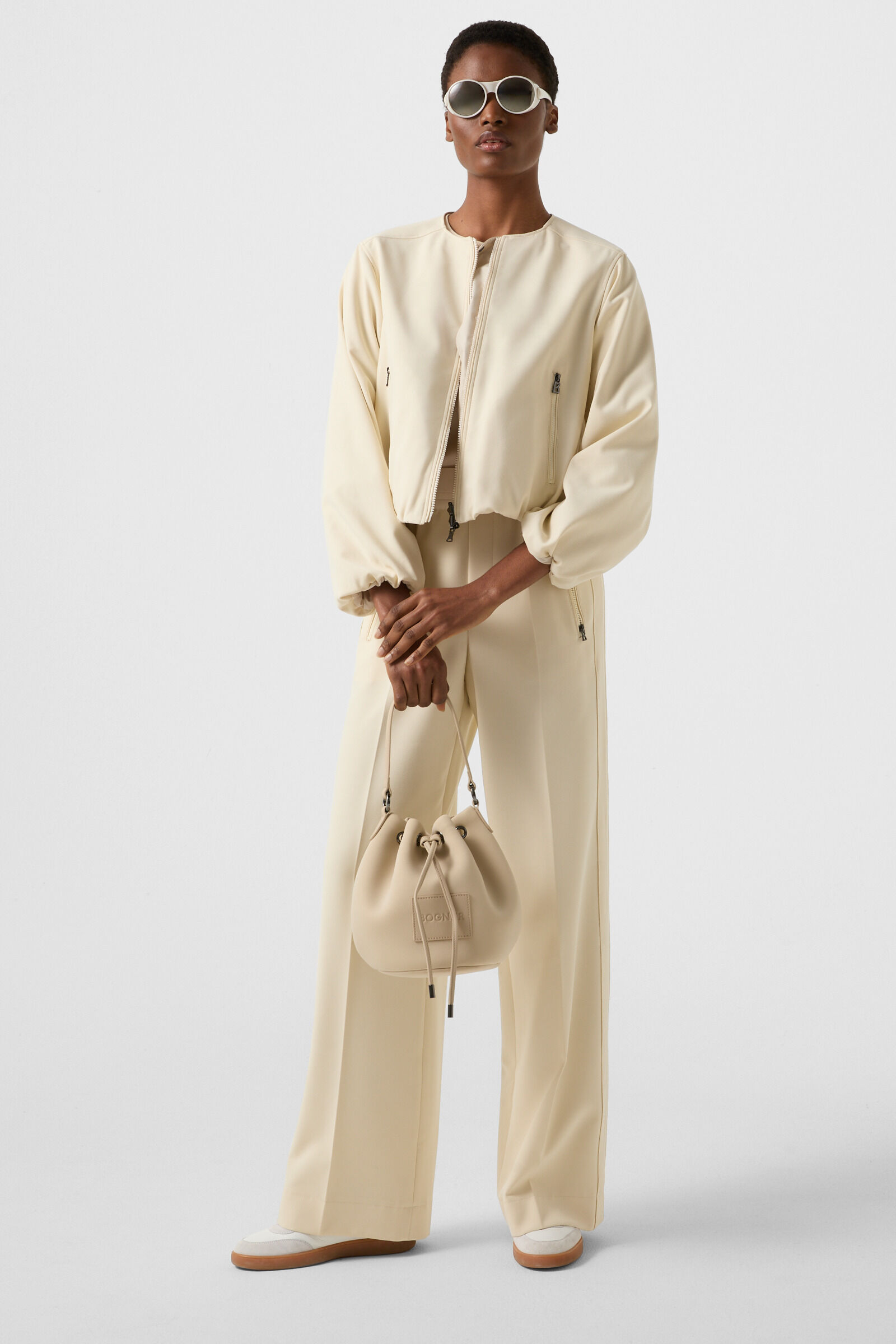 Bucket bag Alvier Ines Sand