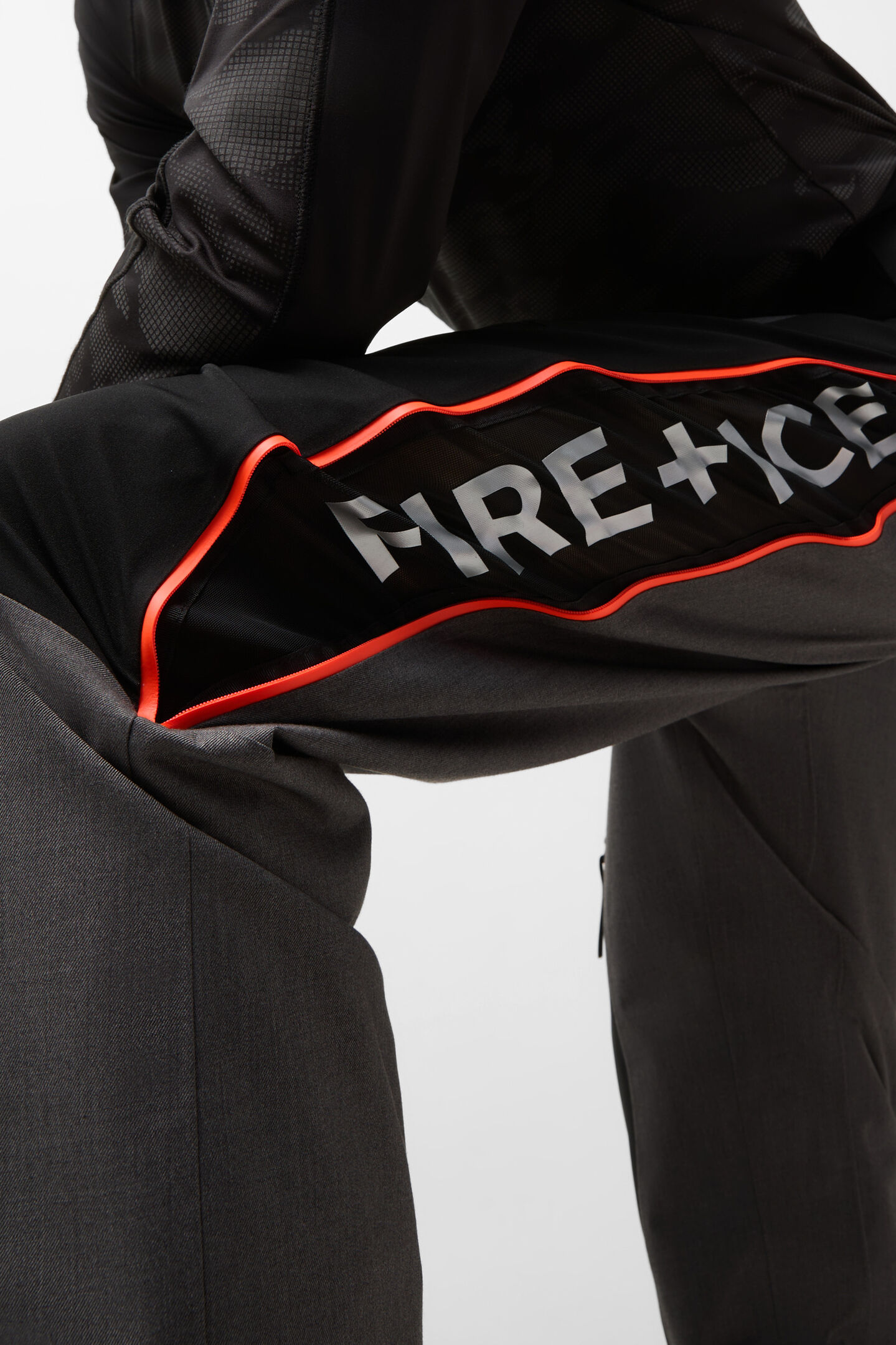 Felton ski trousers Gray/black