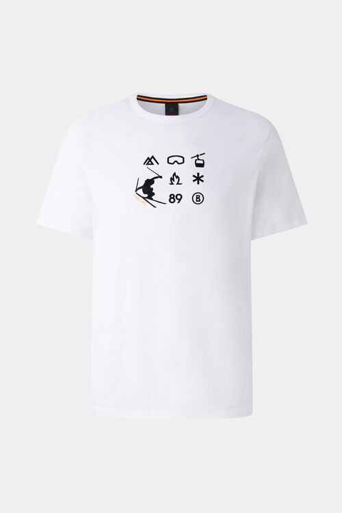 T-Shirt Ado Wei&szlig;/Schwarz