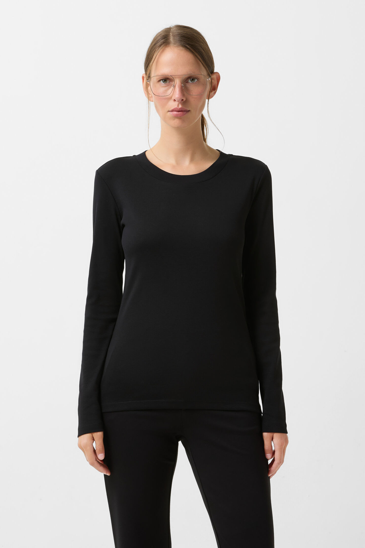 Nikini longsleeve Zwart