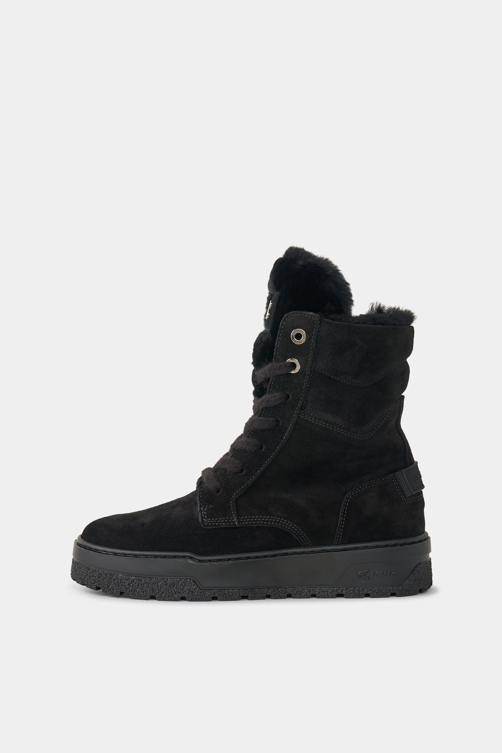 Calgary veterschoenen met spikes Zwart