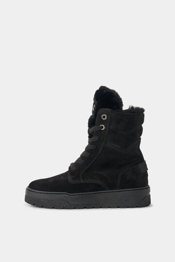 Calgary lace-up boots with spikes Black Calgary lace-up boots with spikes Black