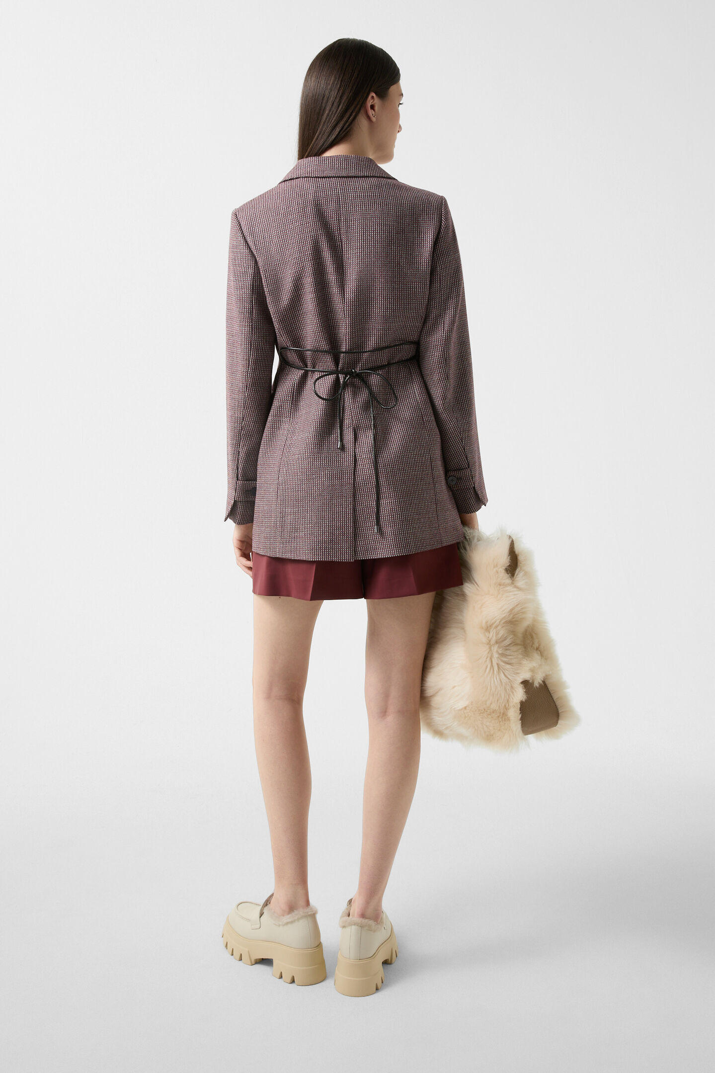 Blazer Amande Wine red/navy blue