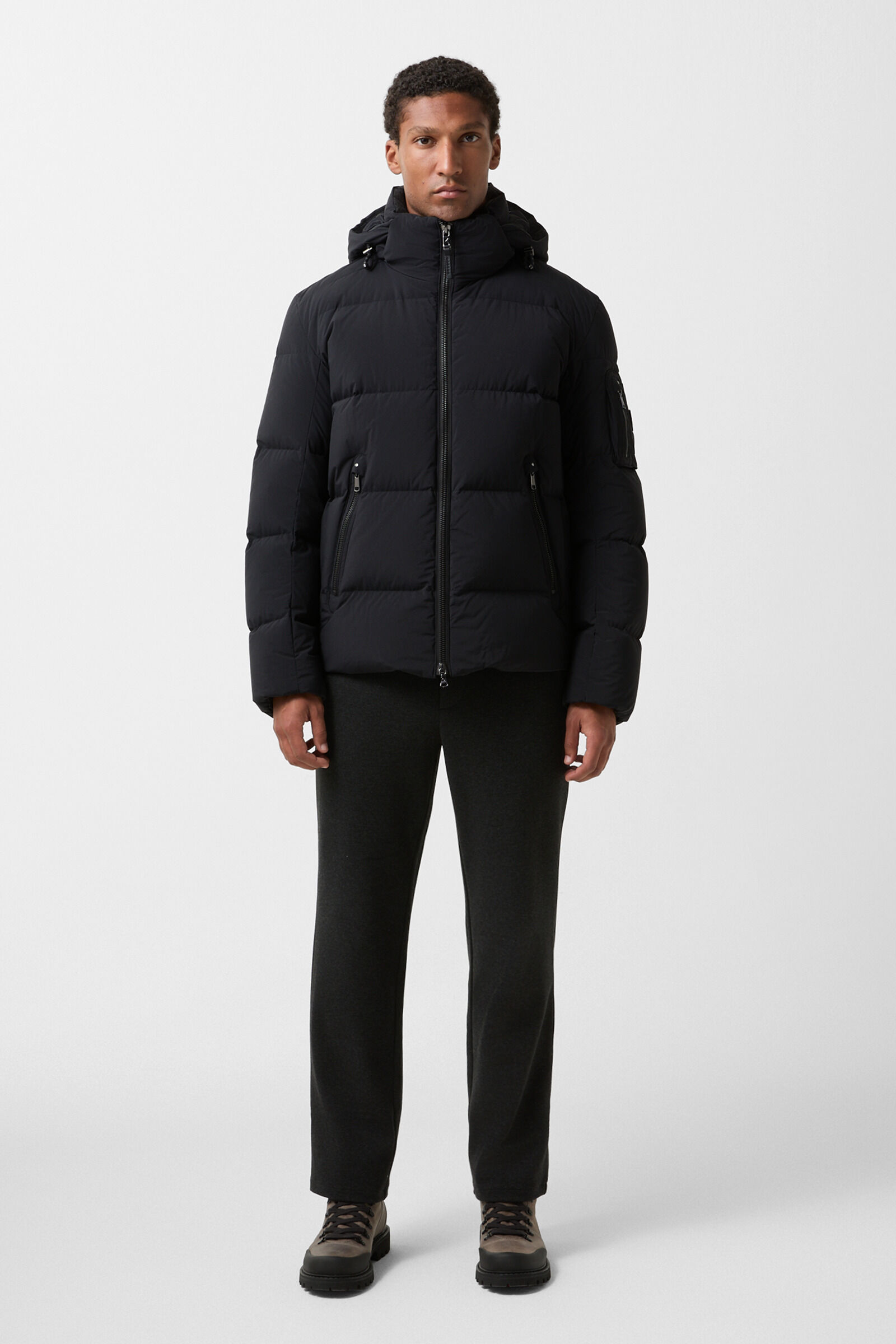 Jamy down jacket Black