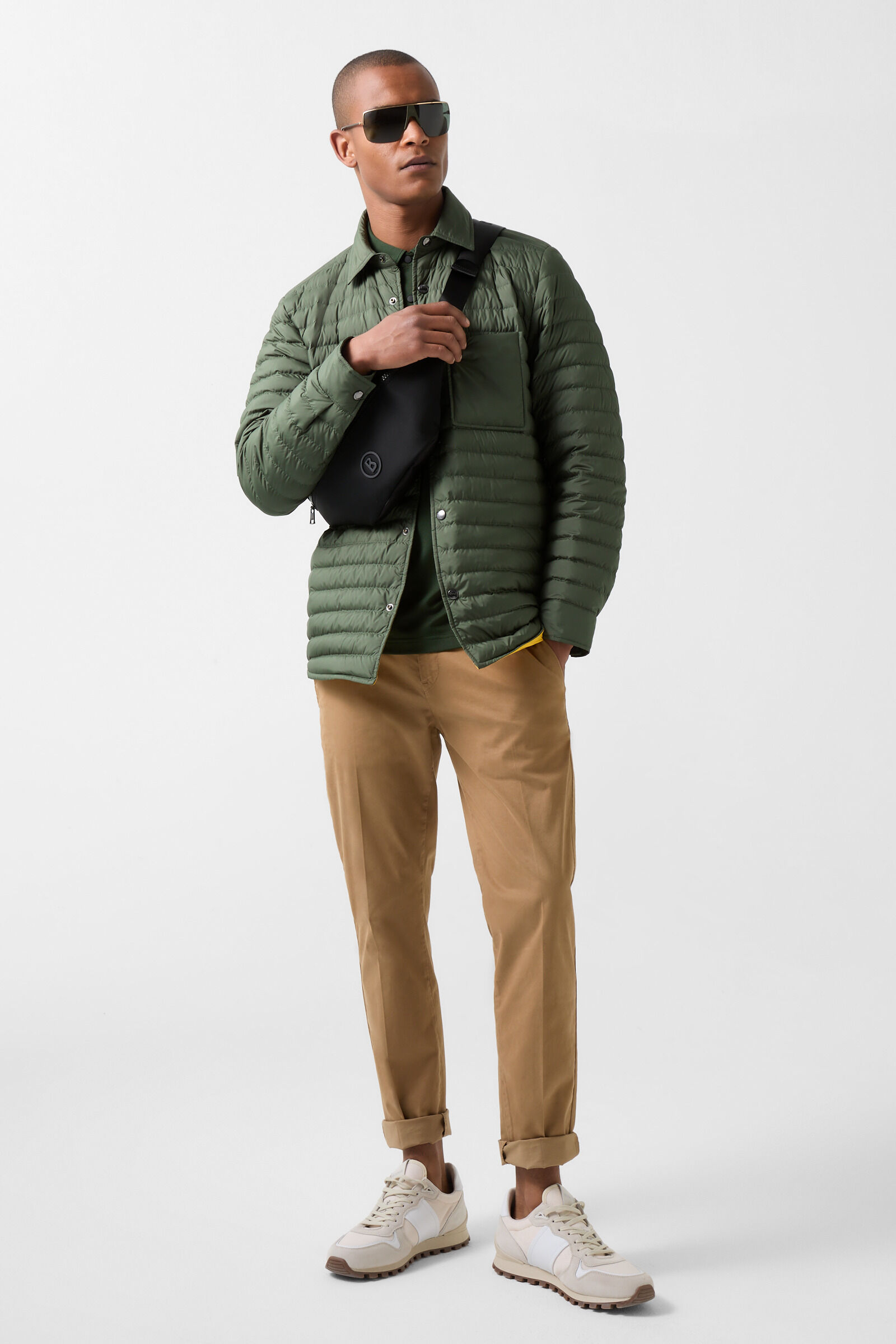 BOGNER Olli Lightweight down overshirt for men