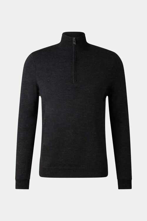 Feinstrick-Troyer Ouri Anthrazit