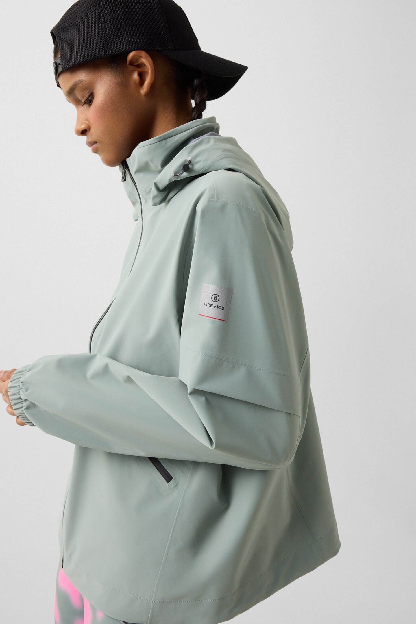 Softshelljacke Pansy Eukalyptus