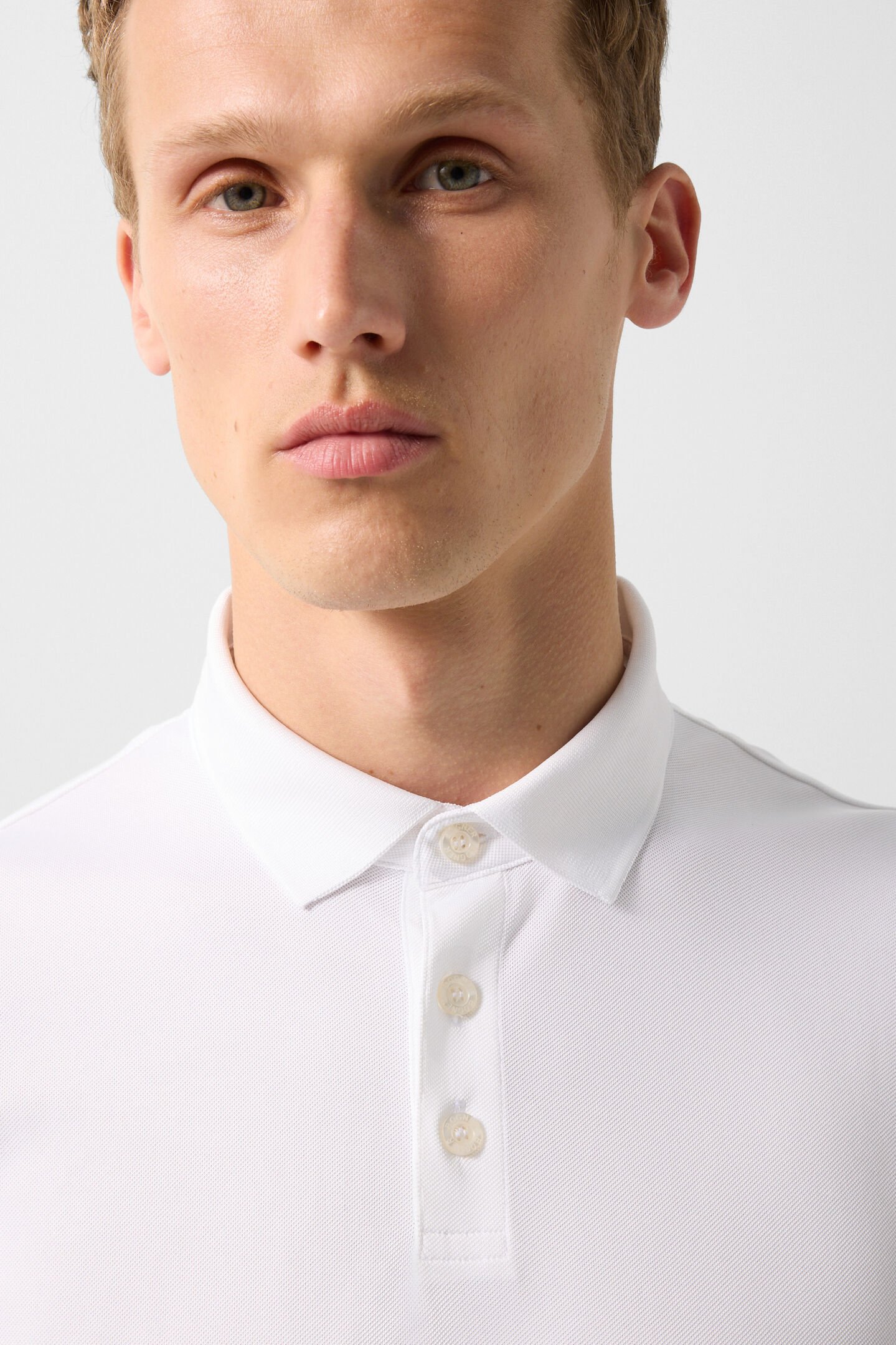 Daniel functional short-sleeved top White