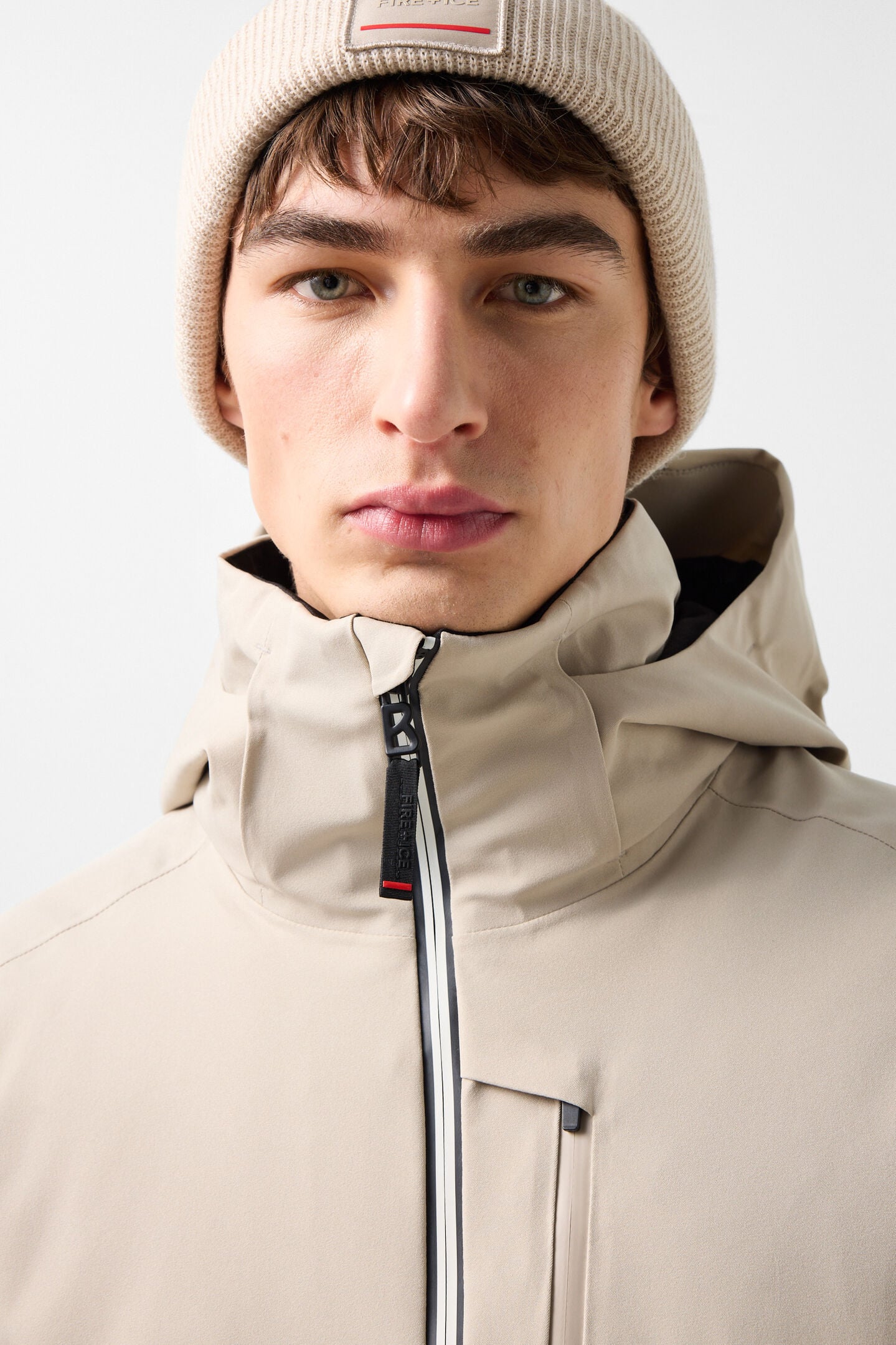 Skijacke Eason Beige